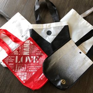 Set of 5 Lululemon & Athleta Reusable Tote Bag